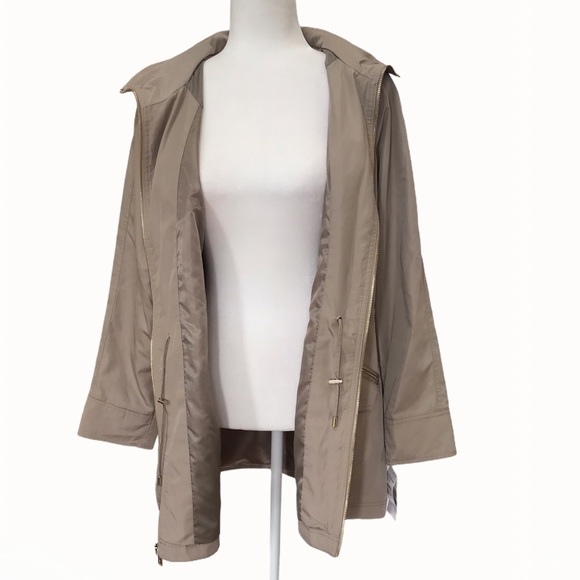 Michael Kors Hooded Women’s Trench-Jacket - L - Picture 10 of 15